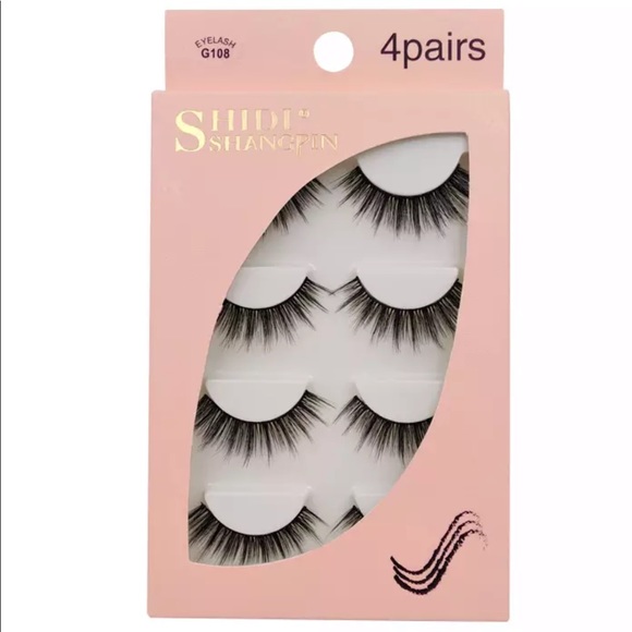 SHIDI SHANGPIN 3D Eyelashes 4 Pairs - Picture 1 of 3